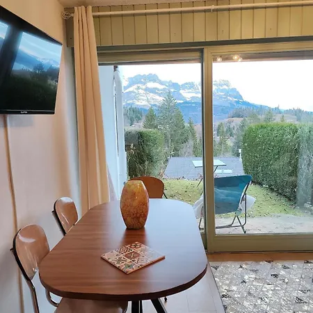 Le Nid D'amélie 4 People Mountain View Apartamento Combloux