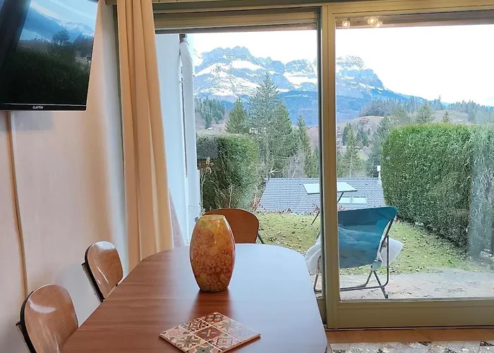 Le Nid D'amélie 4 People Mountain View Apartamento Combloux